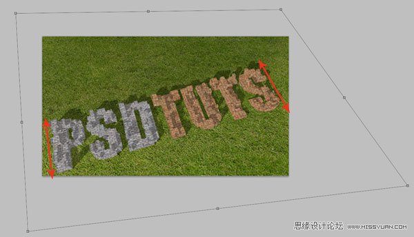 Photoshop和谷歌SketchUp创建超酷的3D立体字,PS教程,图老师教程网