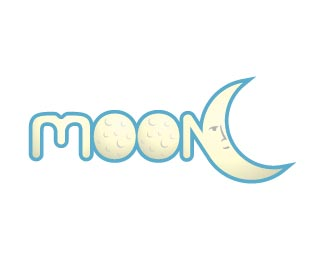 以月亮为元素的LOGO设计欣赏,PS教程,图老师教程网