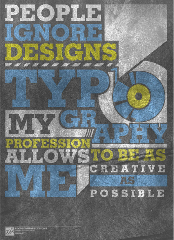 精选国外创意海报中的字体设计欣赏,PS教程,图老师教程网