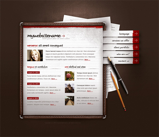 48张漂亮的网页界面设计欣赏,PS教程,图老师教程网