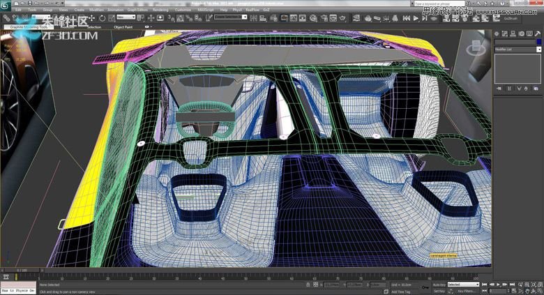 3dmax集合Vray制作标致时尚的汽车模型,PS教程,图老师教程网