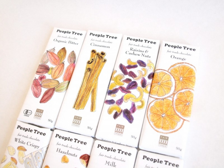 People Tree巧克力产品包装设计欣赏,PS教程,图老师教程网