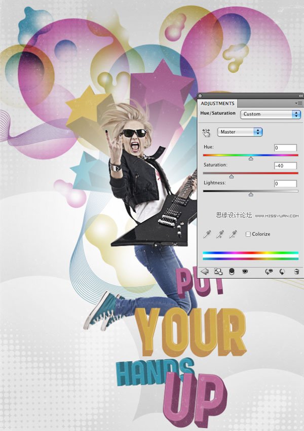 Photoshop结合AI制作时尚平面海报教程,PS教程,图老师教程网