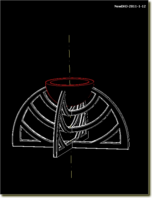 AutoCAD中式建筑模型烛台的画法,PS教程,图老师教程网