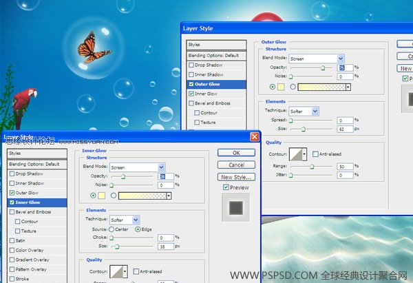 Photoshop合成教程：合成水下虚幻场景,PS教程,图老师教程网