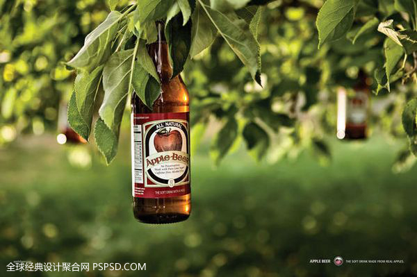 创意的啤酒广告设计欣赏,PS教程,图老师教程网
