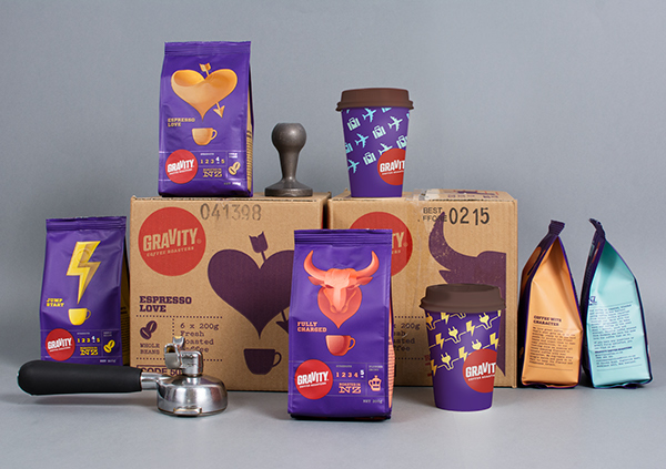 精选国外紫色风格的咖啡包装设计欣赏,PS教程,图老师教程网