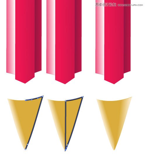 Illustrator绘制逼真的笔筒图标教程,PS教程,图老师教程网