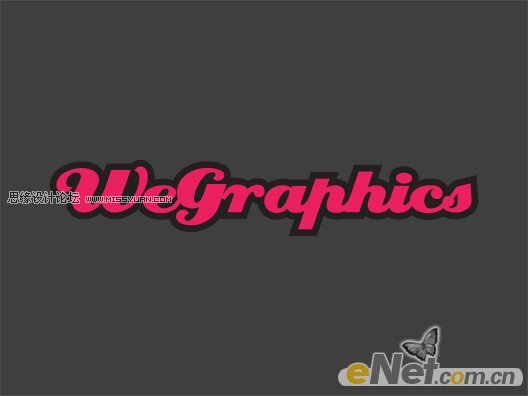Photoshop制作典雅的文字效果海报设计,PS教程,图老师教程网