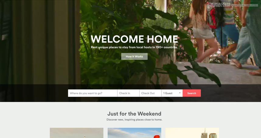 Airbnb网站里影藏的9项体验与交互设计,PS教程,图老师教程网