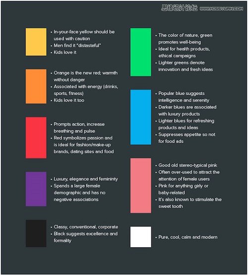 浅谈理解色彩心理学对网页设计的影响,PS教程,图老师教程网