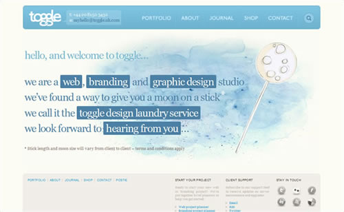 以蓝色色调为主的标志与网页设计,PS教程,图老师教程网