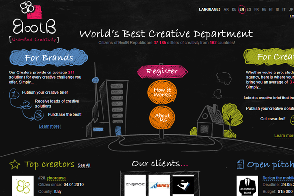 44个酷炫的黑暗主题网页设计欣赏,PS教程,图老师教程网