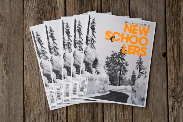 Newschoolers滑雪杂志版面设计欣赏,PS教程,图老师教程网