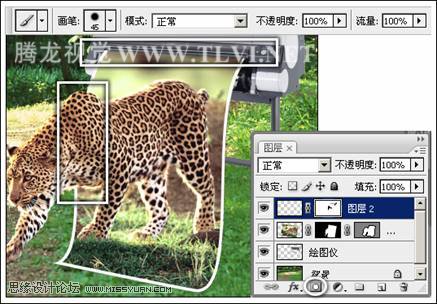 Photoshop设计绘图仪宣传页教程,PS教程,图老师教程网