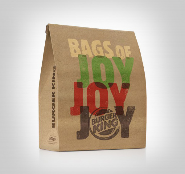 Burger King汉堡王圣诞包装设计欣赏,PS教程,图老师教程网