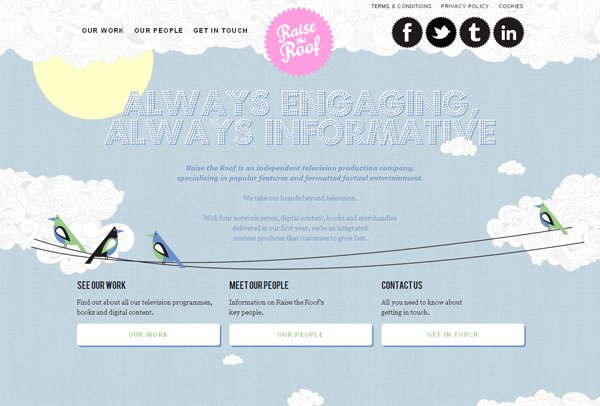50个使用柔和色彩的网页设计作品欣赏,PS教程,图老师教程网