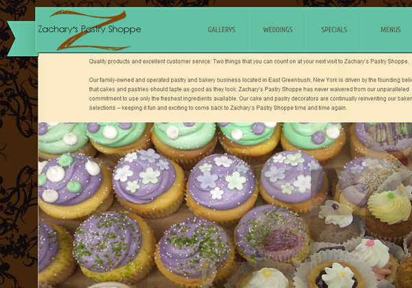 30多款激活设计灵感的糕点糖果网站欣赏,PS教程,图老师教程网