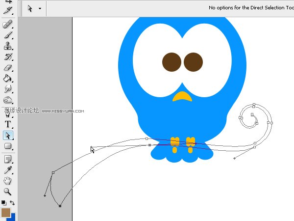 Photoshop绘制可爱的Twriter小鸟教程,PS教程,图老师教程网