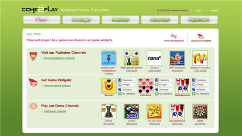 绿色系的标志与网站界面设计欣赏,PS教程,图老师教程网