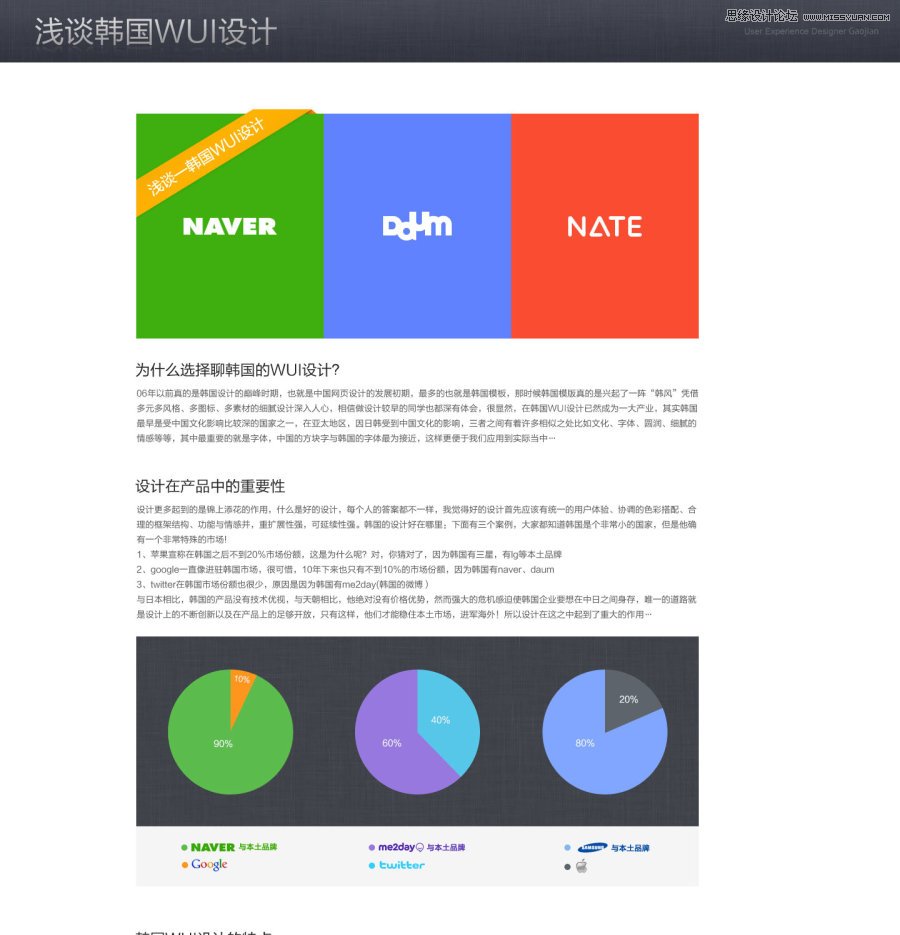 详细解析韩国网页UI设计心得,PS教程,图老师教程网