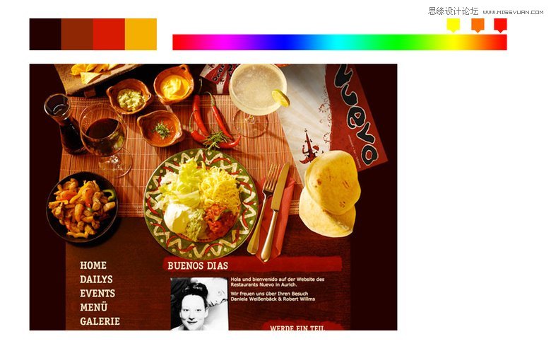 网页设计中色彩的运用心得技巧,PS教程,图老师教程网
