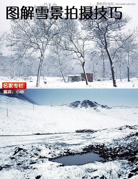 详细解析冬季雪景拍摄技巧,PS教程,图老师教程网