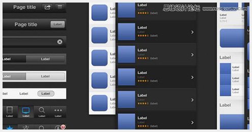 45个新鲜的Web和移动设备用户界面PSD素材,PS教程,图老师教程网