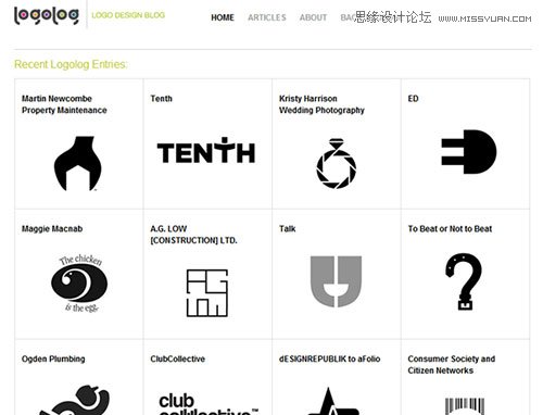 37个设计师们值得收藏的LOGO设计资源网站,PS教程,图老师教程网
