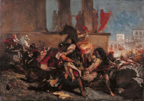 法国欧仁·德拉克罗瓦（Eugène Delacroix）油画作品二