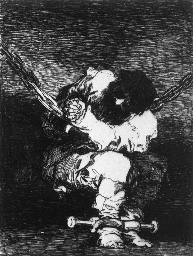 西班牙浪漫主义画派画家弗朗西斯科·何塞·德·戈雅-卢西恩特斯（Francisco José de Goya y Lucientes）油画作品三