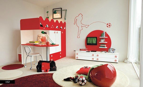 活泼色彩儿童房装修设计