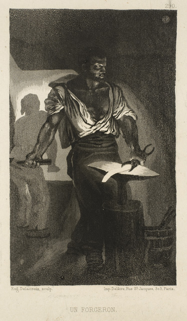法国欧仁·德拉克罗瓦（Eugène Delacroix）油画作品二
