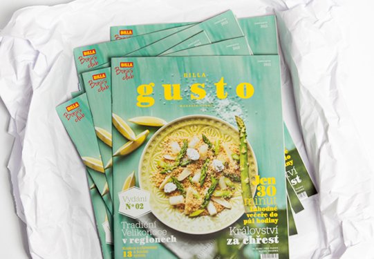 billa gusto美食杂志版式设计