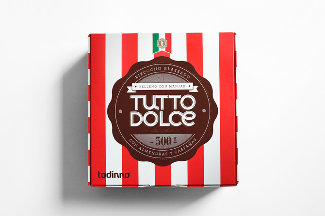 Tutto Dolce 蛋糕包装设计欣赏