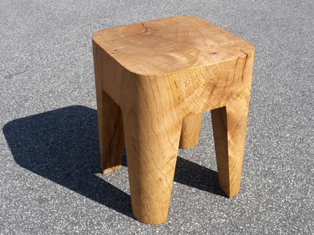 设计师Morten Emil Engel设计的木头椅子