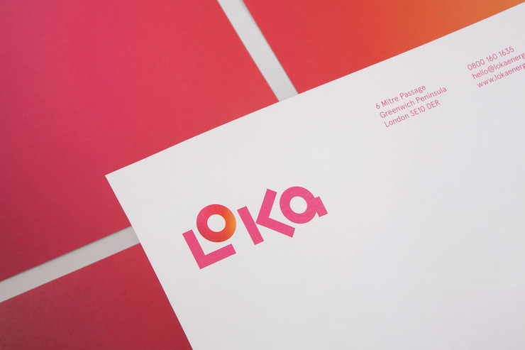 伦敦新能源公司Loka视觉形象设计