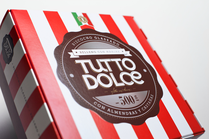 Tutto Dolce 蛋糕包装设计欣赏