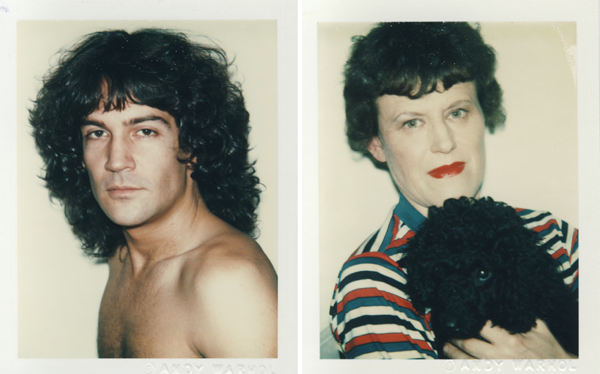 安迪•沃霍尔：拍摄于1970年至1987年间的人物肖像宝丽来