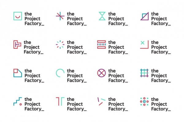 The Project Factory视觉形象