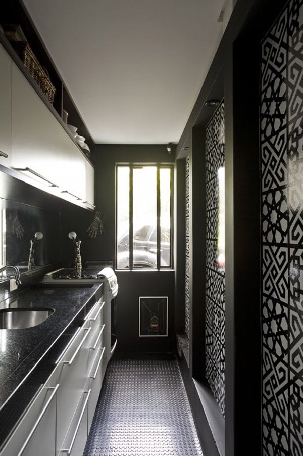 30个黑色风格现代家居装修设计