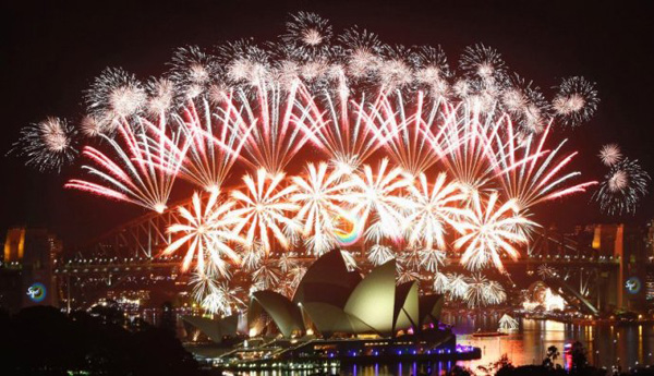 新年摄影：世界各地的新年庆祝活动
