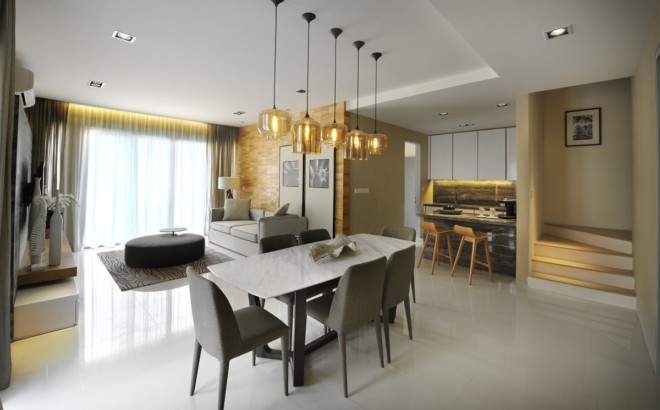 吉隆坡现代简约家居设计