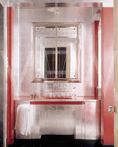 Art Deco艺术风格浴室装修设计
