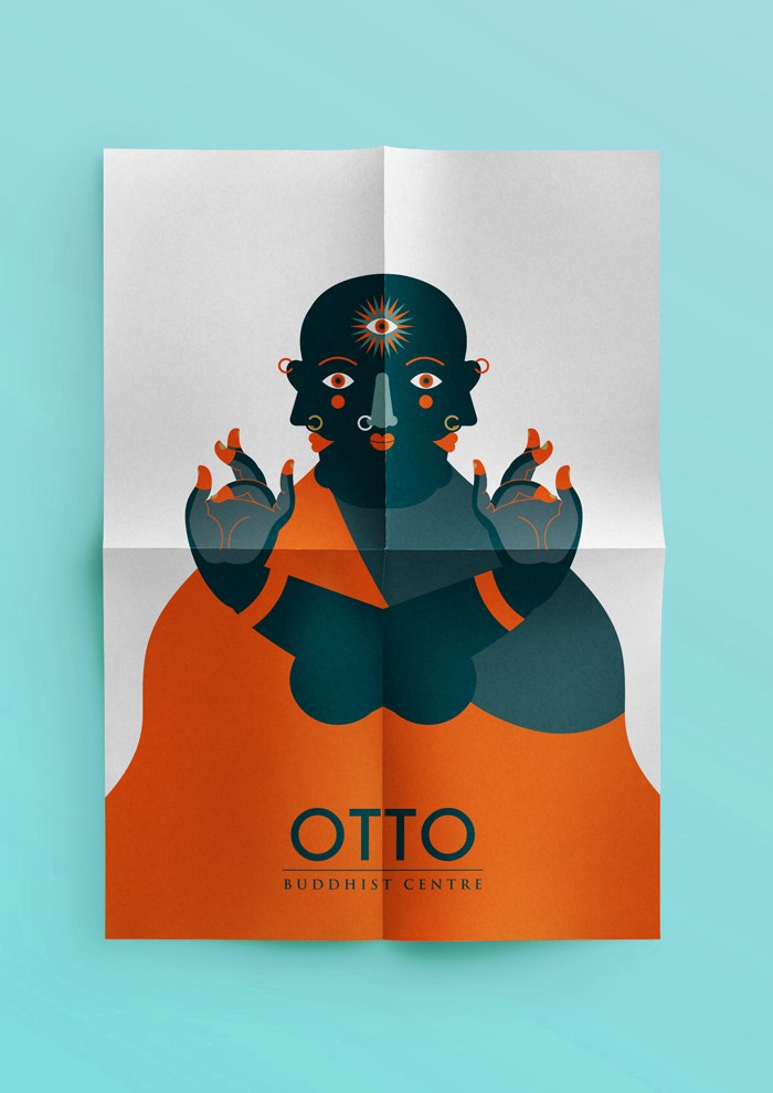 OTTO奥托佛教中心名片设计