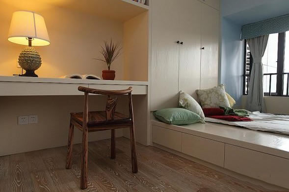 30个榻榻米书房设计效果图 浪漫实用小空间