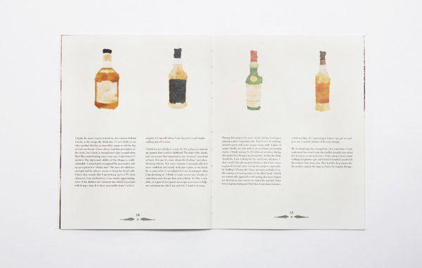 书籍设计：生命之水-威士忌