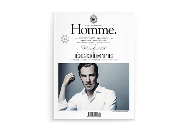 希腊《Homme.》排版设计