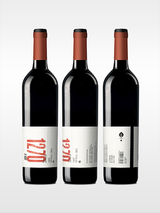 Vino ’1270 a Vuit’酒包装设计欣赏