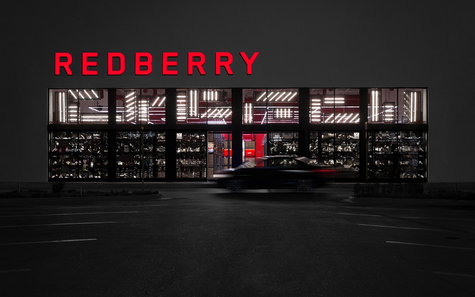 Redberry美国鞋业零售店视觉设计